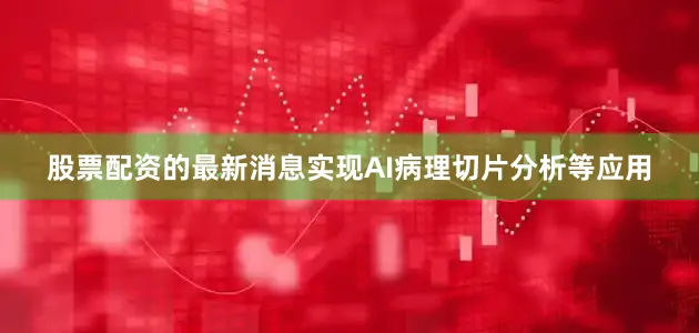 股票配资的最新消息实现AI病理切片分析等应用